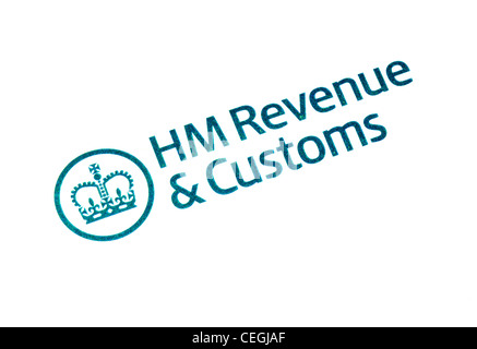 HM Revenue & Customs logo Stockfoto