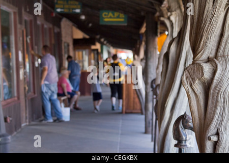 American Wall Drug Store Wall Drug Backyard South Dakota in den USA USA Daily Life Lifestyle Daily Life Unschärfer Hintergrund horizontal Hi-res Stockfoto