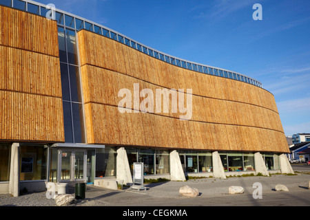 Katuaq Gronlands Kulturhus (das kulturelle Zentrum von Grönland), Nuuk, Grönland Stockfoto