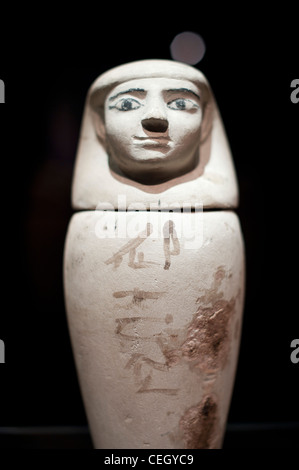 Ägyptische, Canopic Glas, Mumie, Beerdigung, Urne Stockfoto