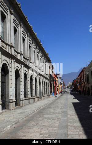 Alcala Straße, Oaxaca City, Oaxaca, Mexiko, Lateinamerika Stockfoto