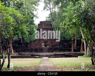 Prasat Muang Singh Khmer-Tempel. J-West das Khmer-Reich erstreckte. Kanchanaburi. Thailand Stockfoto