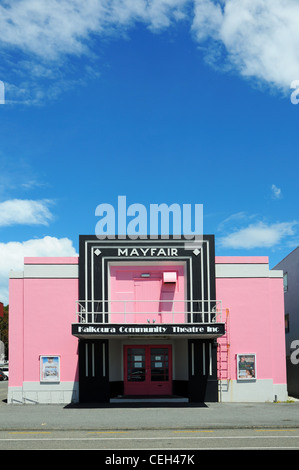 Ein Art-Deco-Kino in Kaikoura Neuseeland Stockfoto