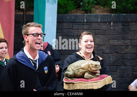 Hogwarts Chor Zauberwelt von Harry Potter universal Studios Orlando Stockfoto