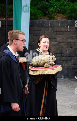 Hogwarts Chor Zauberwelt von Harry Potter universal Studios Orlando Stockfoto