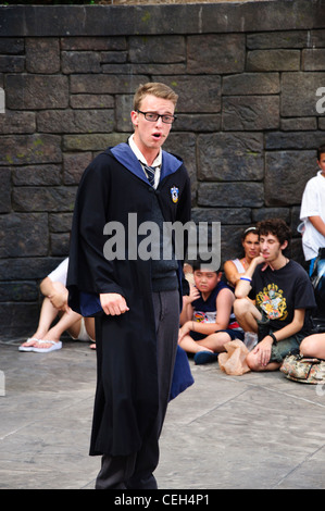 Hogwarts Chor Zauberwelt von Harry Potter universal Studios Orlando Stockfoto