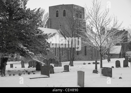 St. Stephen Kirche, Lympne, Kent Stockfoto