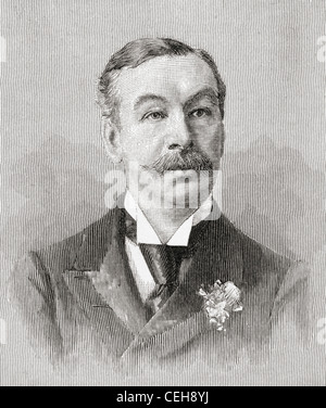 Charles Thomson Ritchie, 1. Baron Ritchie von Dundee, 1838 – 1906. Britischer Unternehmer und konservativer Politiker. Stockfoto
