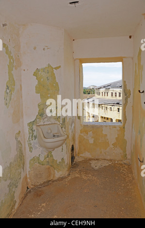 Presidio Modelo, bekanntesten kubanischen Gefängnis, Isla De La Juventud, Treasure Island, Kuba, Caribbean Stockfoto