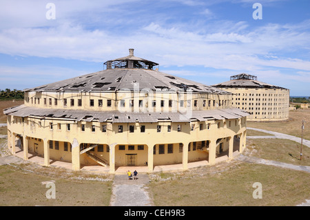 Presidio Modelo, bekanntesten kubanischen Gefängnis, Isla De La Juventud, Treasure Island, Kuba, Caribbean Stockfoto