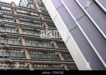 London: Fragment der Industriegebäude im Londoner Bezirk Stockfoto