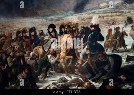 Empereur Napoléon sur le Champ de bataille - Napoleon auf dem Schlachtfeld von Eylau 1807 - 1808 Antoine Jean Gros Frankreich Französisch Stockfoto