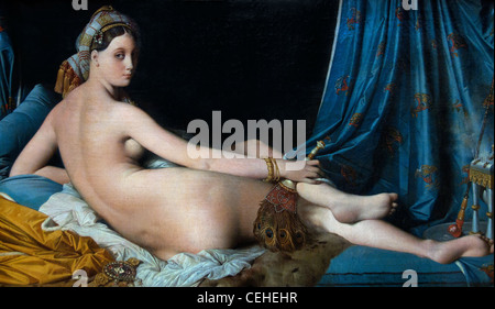 La Grande Odalisque große Odaliske 1814 von INGRES Jean Auguste Dominique Frankreich Französisch Stockfoto