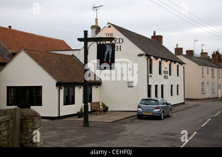 Die böse Hexe Gastro Pub am Ryhall, Rutland Teil im Besitz von Darren Ferguson Krippe von Peterborough United. Stockfoto