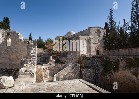 St.-Annen Kirche in der Altstadt von Jerusalem Stockfoto