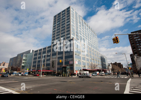 Harlem Hospital an der Lenox Avenue in New York Stockfoto