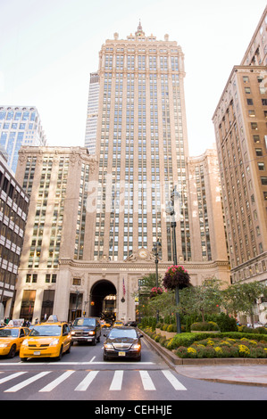 Das Helmsley Gebäude auf der Park Avenue, New York City, USA Stockfoto