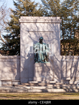 Denkmal und Denkmal für Präsident James Buchanan in Washington, D.C. Stockfoto