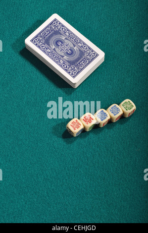 Poker Stockfoto