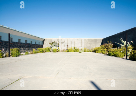 Gefängnis-Komplex, Robben Island, Cape Town, Western Cape Province Stockfoto