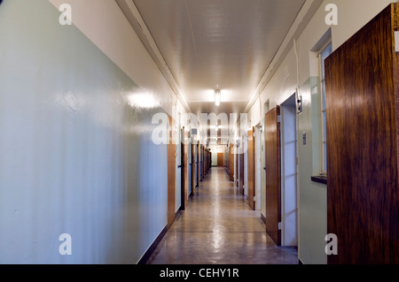 Gefängnis-Komplex, Robben Island, Cape Town, Western Cape Province Stockfoto