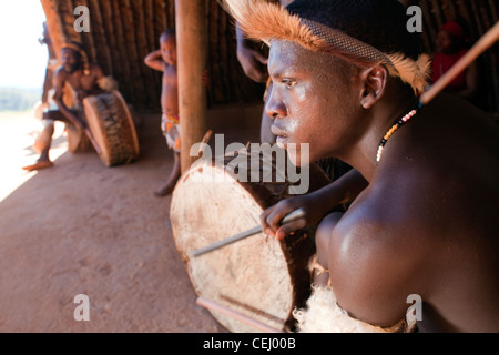 Phezulu Safari Park, KwaZulu-Natal, Tal der tausend-Hügel Stockfoto