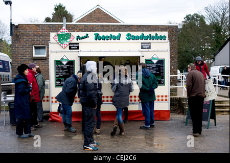 Garküche, Ardingly Antiquitätenmesse, West Sussex, England, Großbritannien Stockfoto