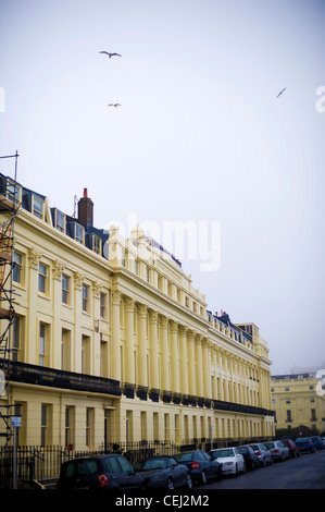 Brunswick Terrasse, Hove, Stadt von Brighton und Hove, East Sussex, England, UK Stockfoto