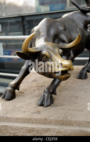 Metall-Ochse-Statue, Peking, China Stockfoto