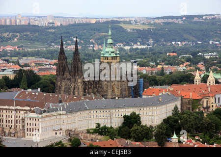 alte Kirche in Prag, Tschechien Stockfoto