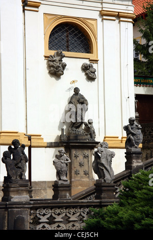 Satue in Prag, Tschechien Stockfoto