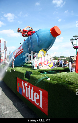 Wohnmobil tour de france Stockfoto