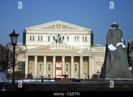 Das Bolschoi-Ballett in Moskau Stockfoto