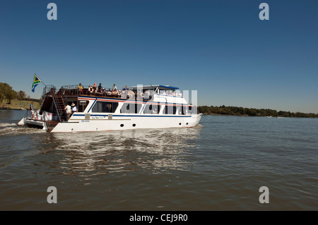 Tour Fähre auf der Vaal River, Vereeniging, freien Staat-Provinz Stockfoto