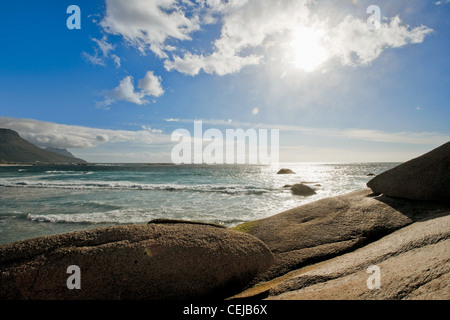 Camps Bay, Kapstadt, Westkap Stockfoto