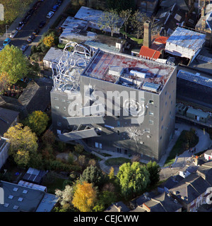 Luftbild des Ben Pimlott Building, Abteilung Goldsmiths University, London Stockfoto