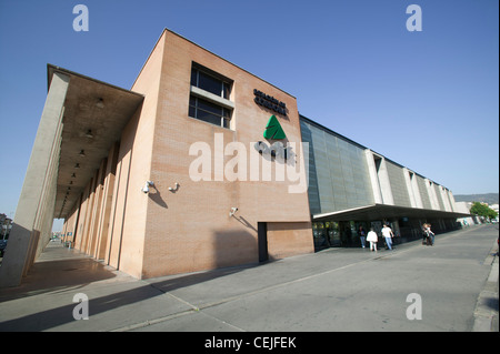 Außenansicht des Bahnhofs Cordoba Stockfoto