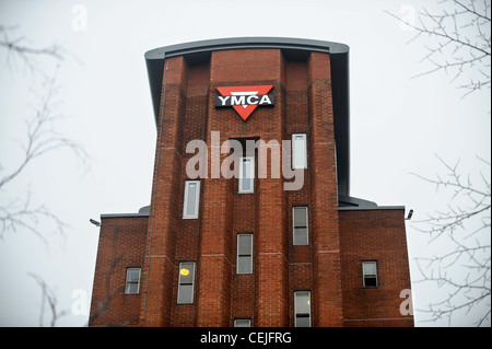 Der CVJM in Stoke-on-Trent, England UK Feb 2009 Stockfoto