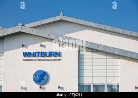 Whitburn Kirche von England Academy School in Whitburn zwischen Newcastle und Sunderland. Stockfoto