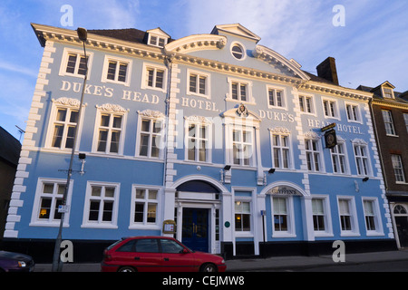 Des Herzogs Head Hotel in King's Lynn, Norfolk, England. Stockfoto