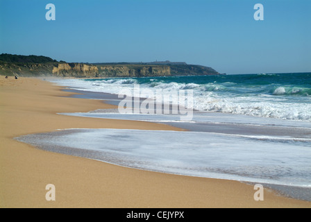 Meco Strand Costa da Caparica Lissabon Portugal Stockfoto