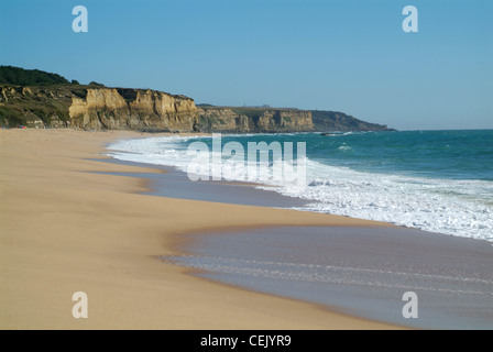 Meco Strand Costa da Caparica Lissabon Portugal Stockfoto