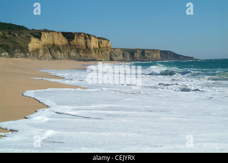 Meco Strand Costa da Caparica Lissabon Portugal Stockfoto