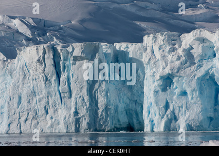 Gletscher im südlichen Ozean Antarktis Stockfoto