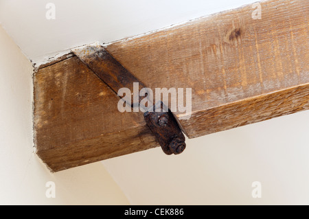 Holzbalken Stockfoto