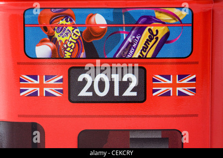 Union Jack-Zinn Stockfoto