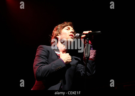 Darren Hayes im Shepherds Bush Empire, London während seiner UK-Tour im Oktober 2011. Stockfoto