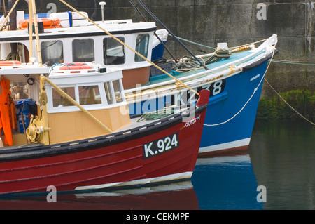 Angelboote/Fischerboote im Hafen von Stromness, Orkney, Schottland. Stockfoto