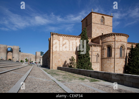 Spanien, Kastilien und Leon, Avila, Basilica de San Vicente Stockfoto