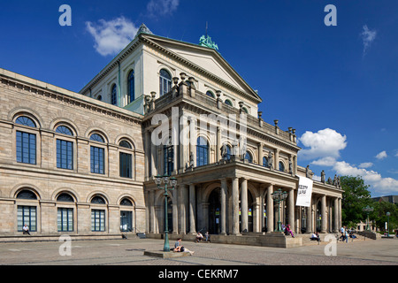 Die Staatsoper Hannover, Opernhaus in Hannover, Niedersachsen, Deutschland Stockfoto